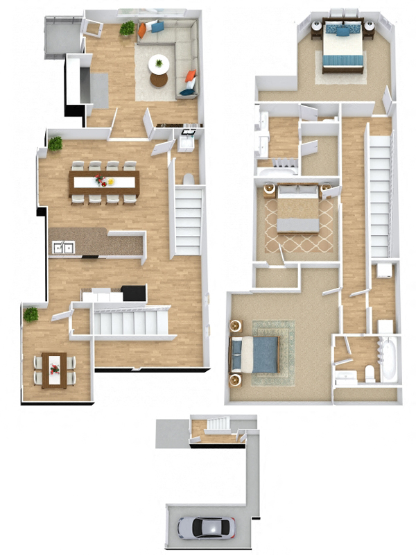 Bella Vida at Coyote Ridge Apartments, Carrollton, Texas The San Giorgio